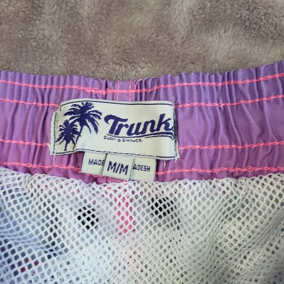 🤑 5/$10 NWOT Mens Ombre Swim Trunks Medium - Picture 4 of 4